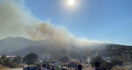 Datça’da orman yangını çıktı