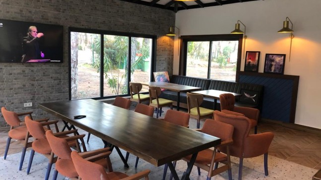 Kamping restaurant açılıyor