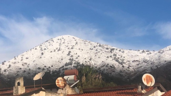 Kar ve fırtına Datça Aktur’u vurdu